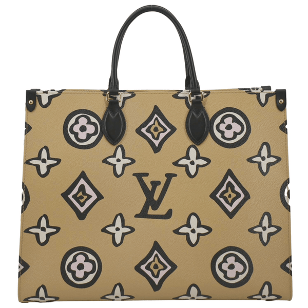 LOUIS VUITTON Onthego Wild At Heart Monogram Canvas Tote Bag Arizona