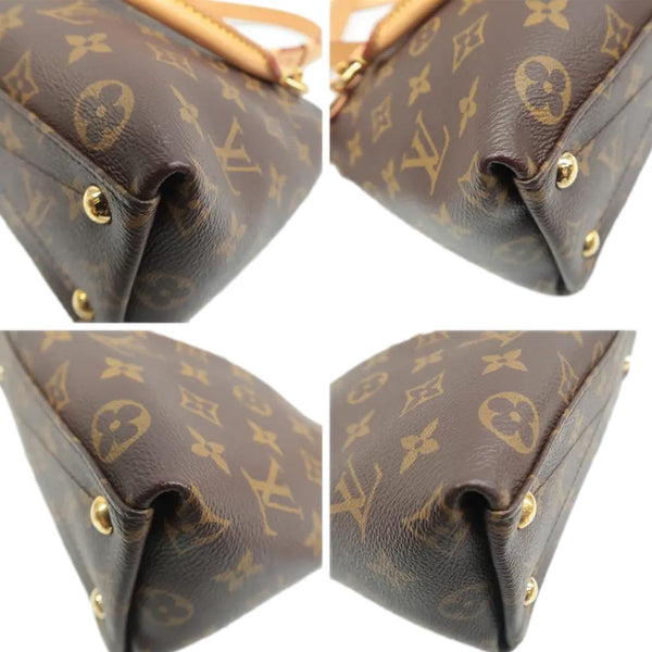 LOUIS VUITTON V BB Monogram Canvas Shoulder Bag Rose Poudre