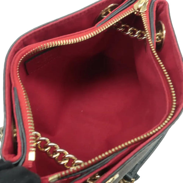 LOUIS VUITTON Surene BB Monogram Canvas Shoulder Bag Red