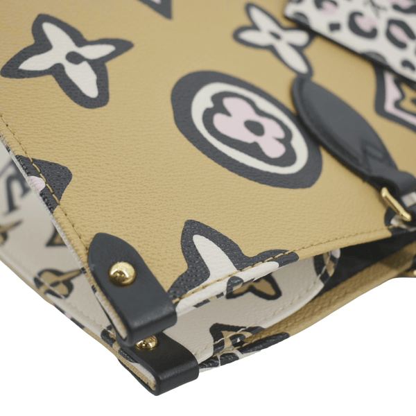 LOUIS VUITTON Onthego Wild At Heart Monogram Canvas Tote Bag Arizona