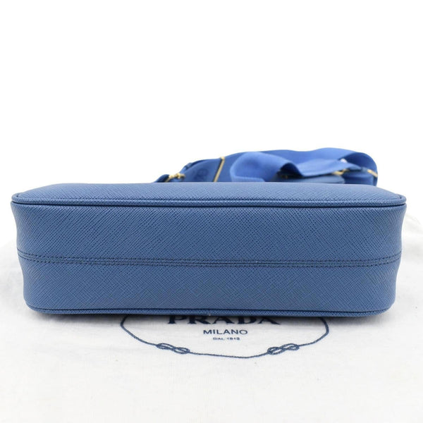 PRADA Re-Edition 2005 Saffiano Leather Shoulder Bag Blue