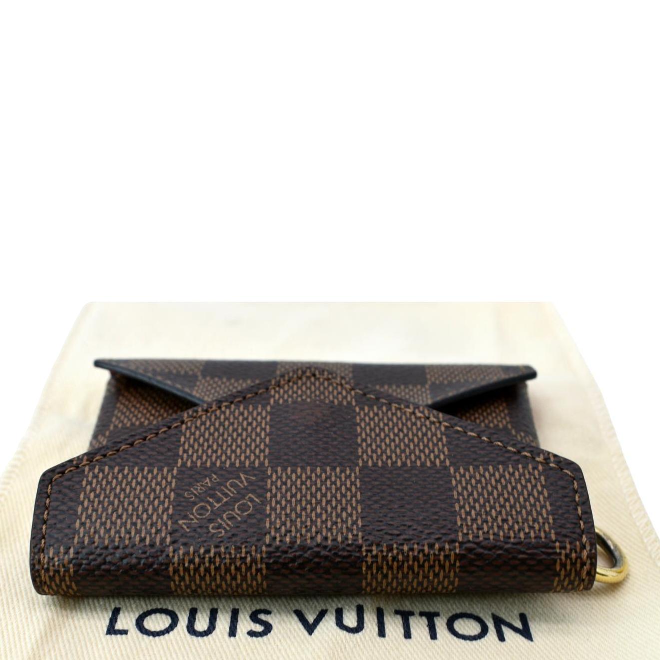 Louis Vuitton Kirigami Pochette Damier Ebene Clutch Brown