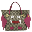GUCCI Kids Bat  Canvas Tote Bag Pink 525522