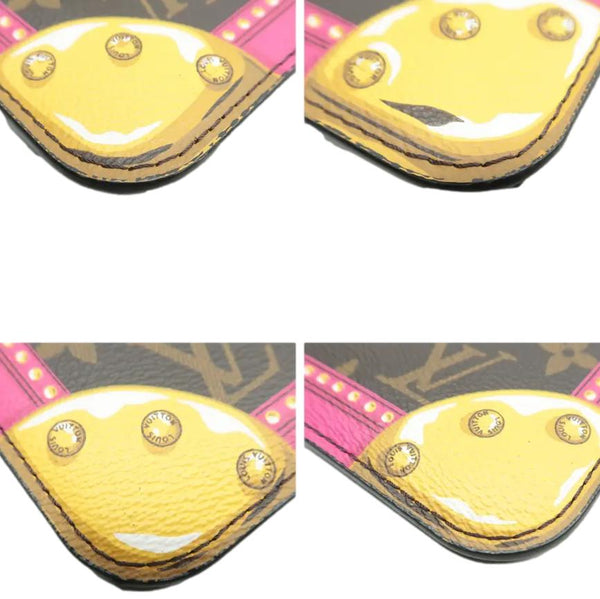 LOUIS VUITTON Neverfull MM Monogram Canvas Tote Bag Brown