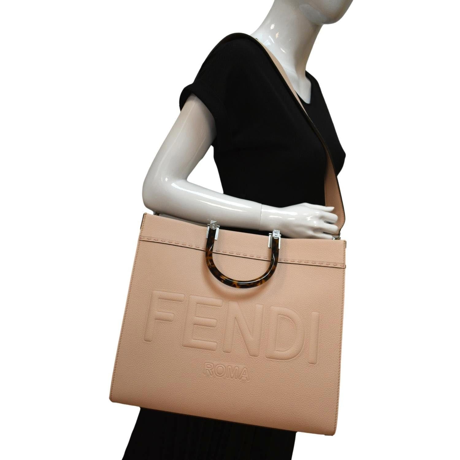 Fendi Medium Sunshine Shopper Tote - Brown Totes, Handbags