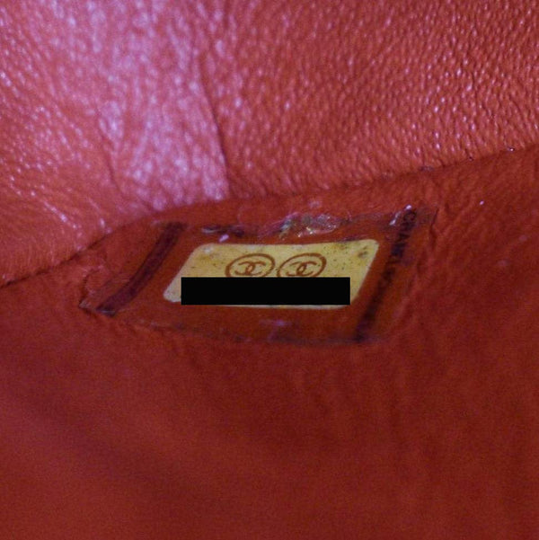 CHANEL Classic Medium Double Flap Quilted Perforated Leather Shoulder Bag Red