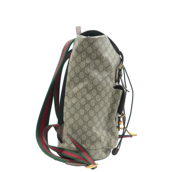 GUCCI Neo Vintage GG Supreme Canvas Backpack Beige 473869