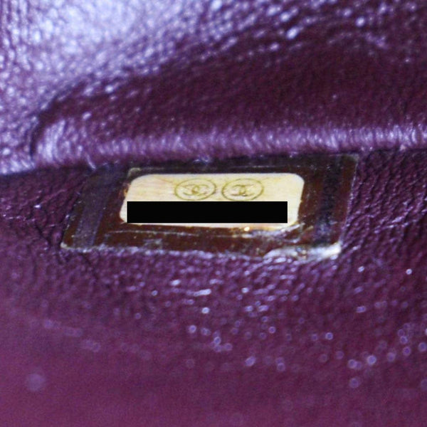 CHANEL Classic Medium Double Flap Quilted Leather Shoulder Bag Black