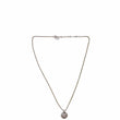 Christian Dior Metal CD Logo Round Pendant