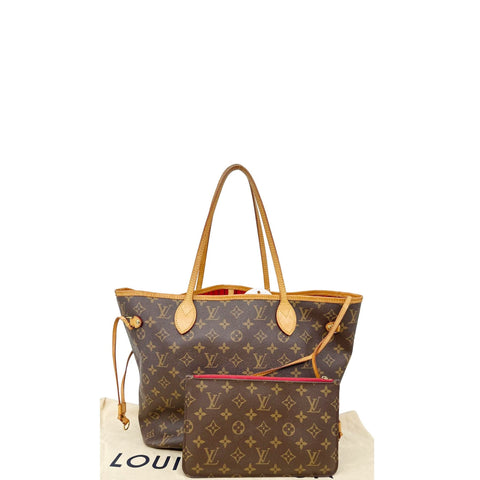Louis Vuitton Neverfull MM w/Wristlet