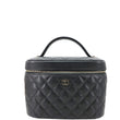 Chanel Quilted Caviar Vanity Case