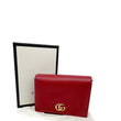 GUCCI GG Marmont Pebbled Leather Wallet