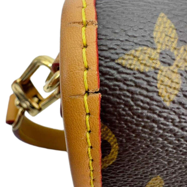 LOUIS VUITTON Diane Monogram Canvas Shoulder Bag Brown