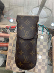 LV monogram glasses case