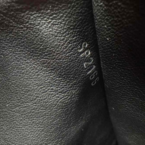 LOUIS VUITTON Capucines PM Chrome Taurillon Metallic Leather Crossbody Bag Silver