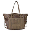 LOUIS VUITTON Neverfull MM Inside Out Monogram Canvas Tote Bag Brown