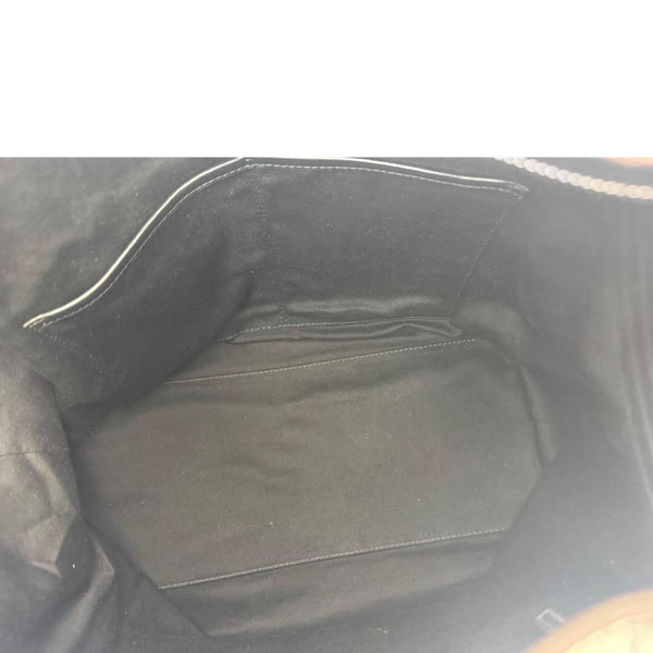 MCM Ottomar Klara Medium Monogram Calfskin Leather Hobo Bag Black