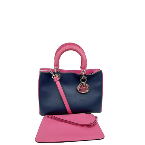 Christian Dior Tri Color Diorissimo Bag