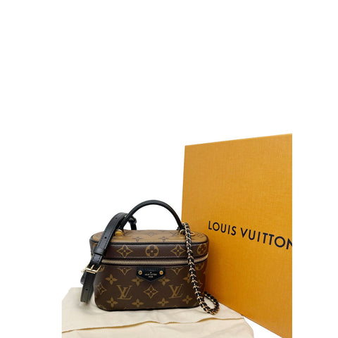 Louis Vuitton Monogram Reverse Canvas Vanity Chain