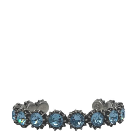 GUCCI Blue Crystal Cuff Bracelet