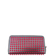 Christian Louboutin Spiked Zip Around Wallet