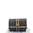 Burberry Small Check Fold Wallet