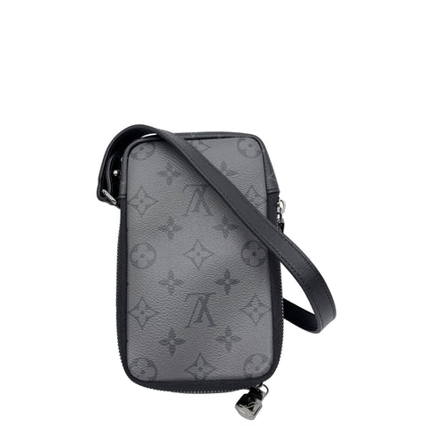 Louis Vuitton Reverse Eclipse Monogram Double Phone Pouch
