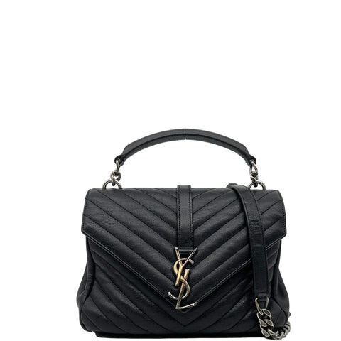 Yves Saint Laurent Classic Chevron College Bag
