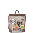 Gucci GG Supreme Courrier Drawstring Backpack 473872