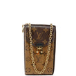 Louis Vuitton Reverse Monogram Metis Vertical Zippy Wallet on Chain