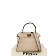 Fendi Cuoio Romano Selleria Mini Iconic Peekaboo Satchel Bag