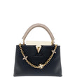 Louis Vuitton Taurillon Flower Chain Capucines Bag