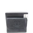 Chanel Black Caviar Timeless CC Flap Card Holder
