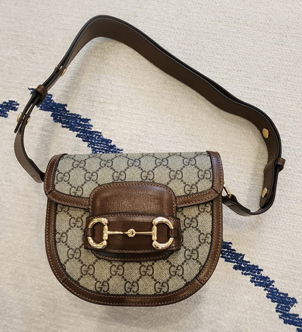 53997-SYB Gucci Horsebit 1955 Rounded Bag