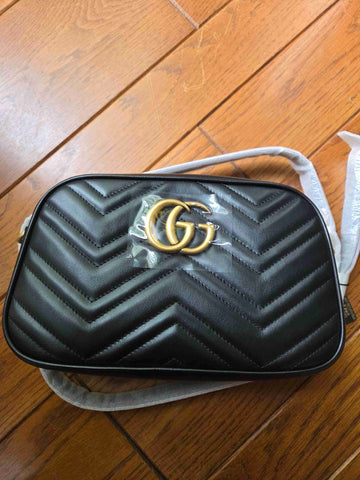 55182-SYB Gucci Marmont Camera Shoulder Bag