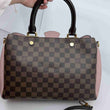413696-DDH Louis Vuitton Damier Ebene Cuir Taurillon Brittany