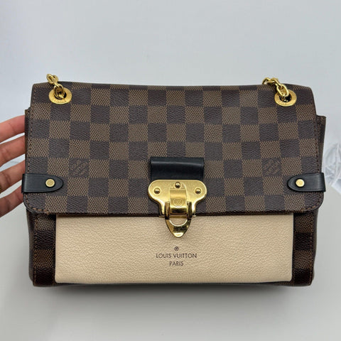 412610-DDH Louis Vuitton Damier Ebene Vavin Shoulder Bag