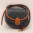 56207-SYB Celine Triomphe Coated Canvas Mini Besace