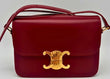 56278-SYB Celine Teen Triomphe Bag Red