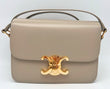 56272-SYB Celine CLASSIQUE TRIOMPHE BAG (Smoke brown)
