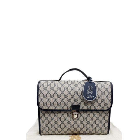 Gucci GG Supreme Canvas Briefcase