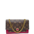 Louis Vuitton Monogram Flore Chain Wallet