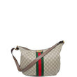 Gucci GG Supreme Web Half Moon Hobo Bag 547939