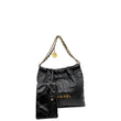 Chanel Black 22 Hobo