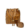 MCM Drawstring Bucket Bag