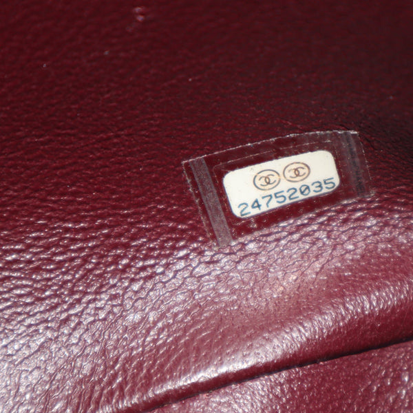 CHANEL Classic Jumbo Double Flap Lambskin Leather Shoulder Bag Black 24752035 - Hot Deals