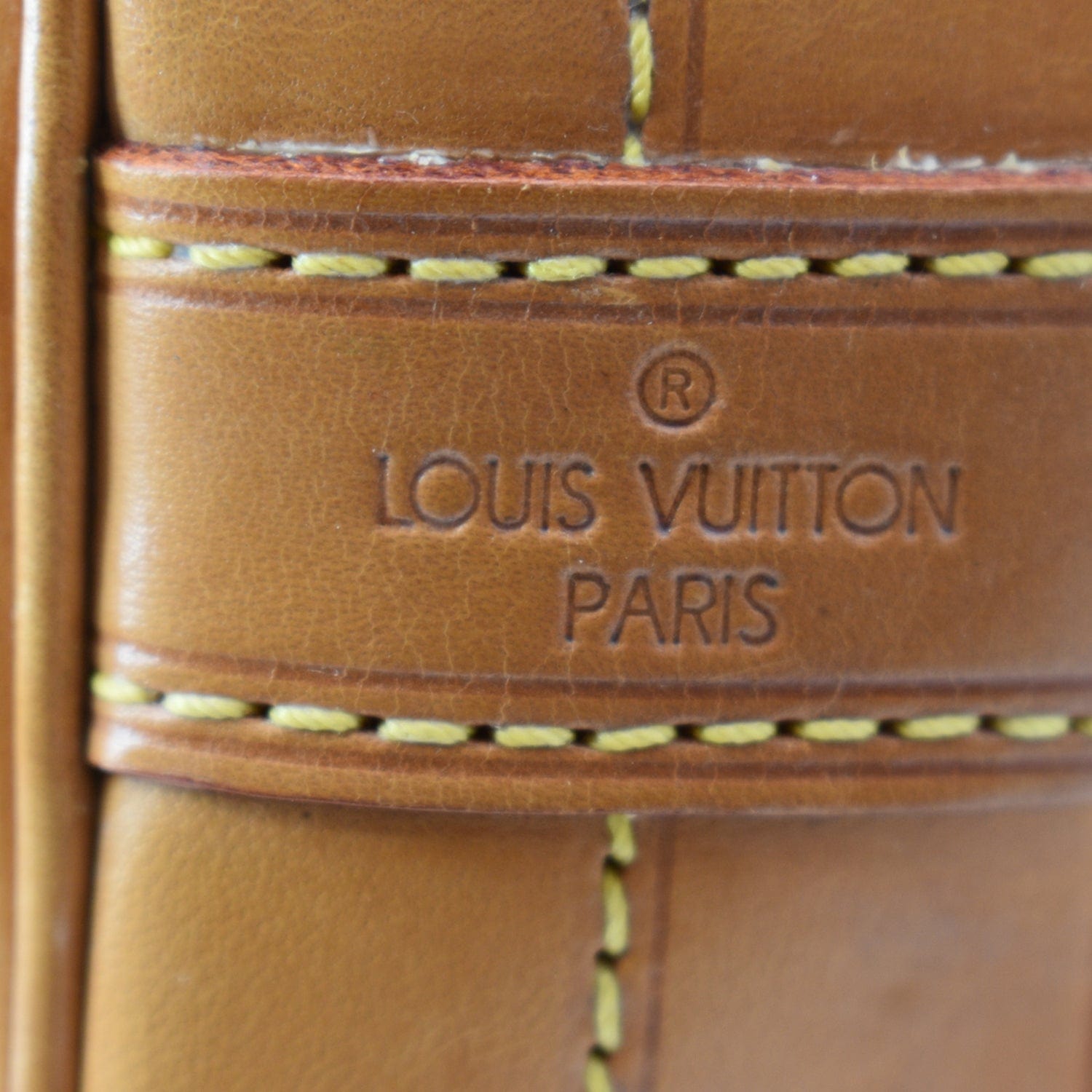Nano noé cloth crossbody bag Louis Vuitton Brown in Cloth - 34141309