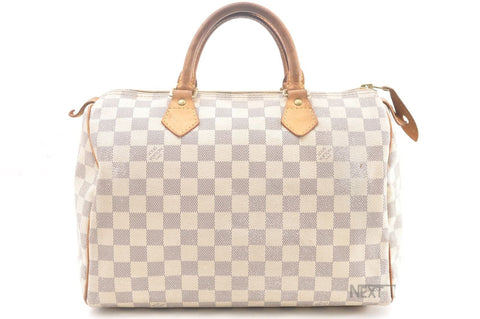 Louis Vuitton Speedy 30 Damier Azur  Hand Bag