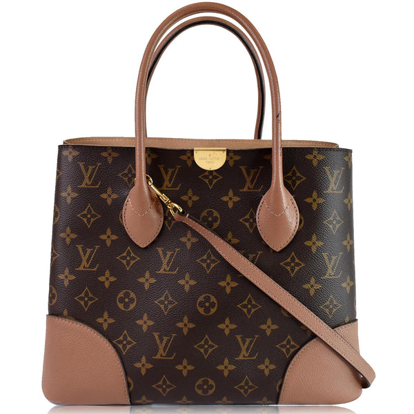 Louis Vuitton Flandrin Monogram Canvas Shoulder Handbag - top handles