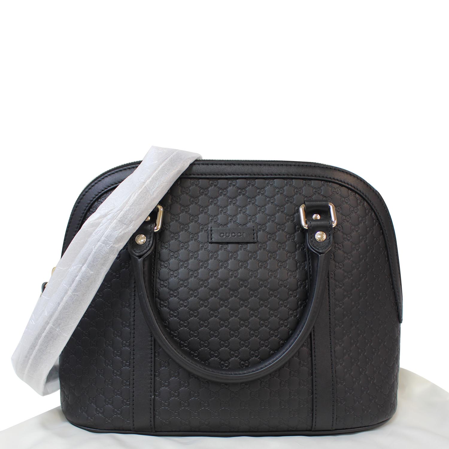 Gucci Black Microguccissima Leather Mini Dome Bag 449654BMJ1G-1000